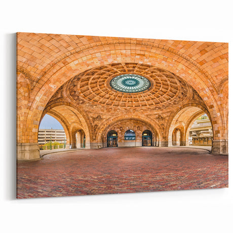 Historic Pittsburgh Art Prints – Union Station Dome Canvas Photography