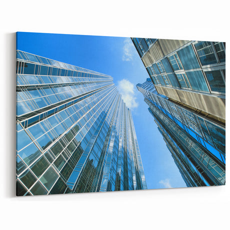 Historic Pittsburgh Art Prints – Modern Skyscrapers and Blue Sky Photography