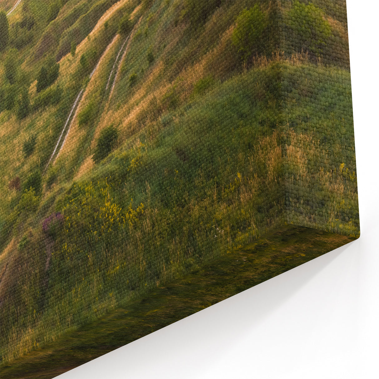 Polish Scenery Prints - Rolling Hills and Sunset in Rural Poland