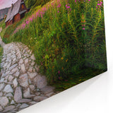 Polish Landscape Paintings - Tatra Mountains Countryside Scene