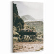 Rustic Mountain Wagon Wall Art | Country Style Farmhouse Decor