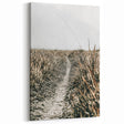 Solitary Grass Path Wall Art | Rustic Farmhouse Decor for Tranquil Homes