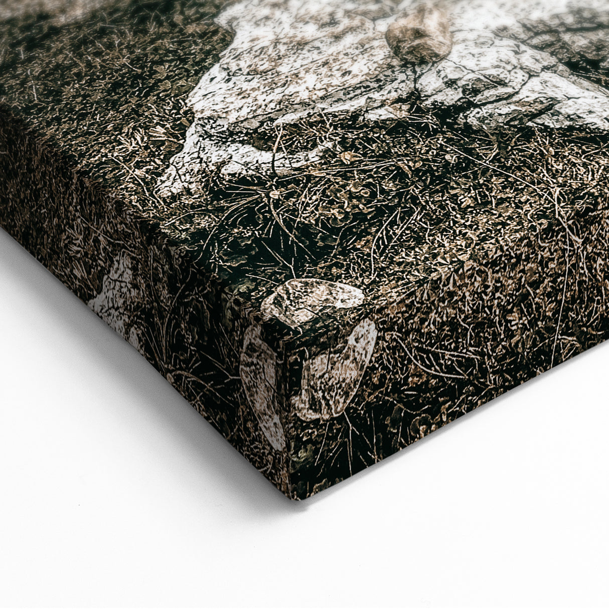 Mountain Cow Grazing Wall Art | Rustic Farmhouse Decor for Country Homes