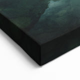 Fjords of Norway Canvas - Serene Mountain Pier and Reflective Water