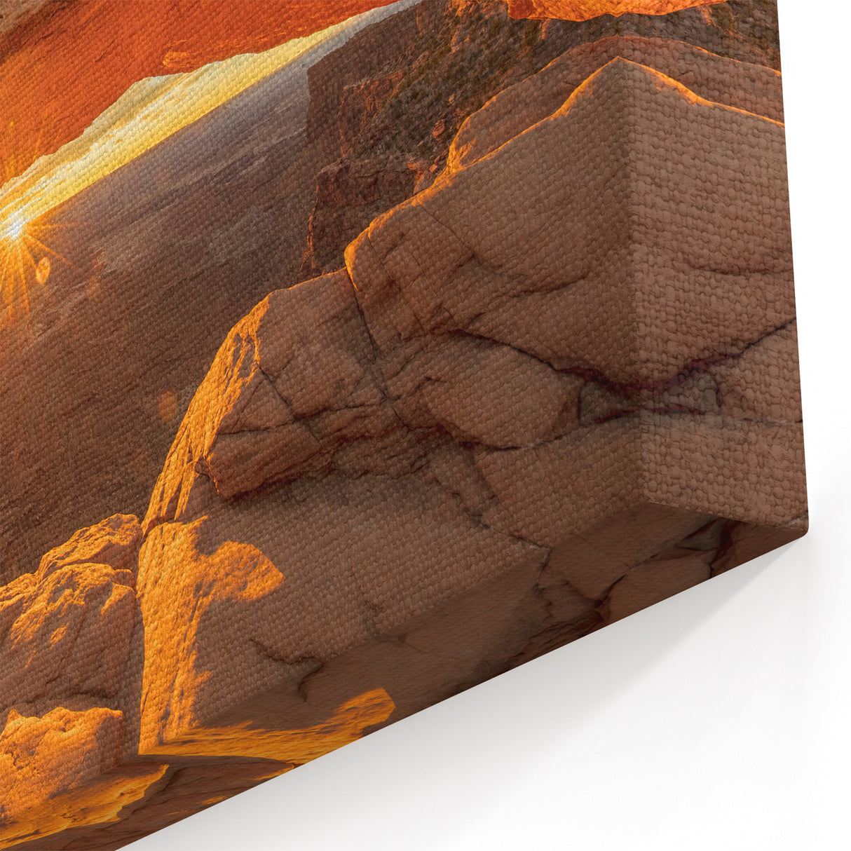 Canyonlands National Park Art - Scenic Mesa Arch Sunrise Canvas Prints