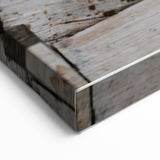 Rustic Firewood Texture Wall Art – Farmhouse Nature Decor Print