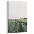 Farmhouse Wall Art of Lush Green Field Path - Rustic Country Style Decor