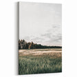 Farmhouse Wall Art of Sunlit Wheat Field - Rustic Country Style Decor