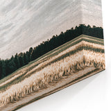 Farmhouse Wall Art of Sunlit Wheat Field - Rustic Country Style Decor