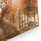 Sunset Path Farmhouse Wall Art - Rustic Country Style Decor