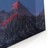 Sunrise on Salt Lake Peaks - Scenic Salt Lake City Canvas and Wall Art