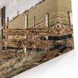 Farmhouse Wall Art – Rustic Farm Gate and Fence Print for Country Decor