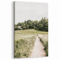 Farmhouse Wall Art – Quiet Country Path Print for Rustic Home Decor