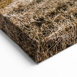 Farmhouse Wall Art - Rustic Hay Bale with Vintage Country Charm