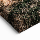 Farmhouse Wall Art - Serene Hay Bale in Field with Rustic Country Charm
