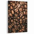 Close-Up Coffee Beans Rustic Wall Art for Kitchen and Coffee Bars