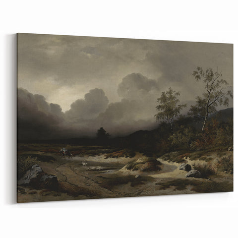 Moody Art Prints - Dramatic Stormy Landscape for Atmospheric Decor