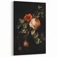 Dark Moody Wall Art - Timeless Floral Arrangement for Dramatic Decor
