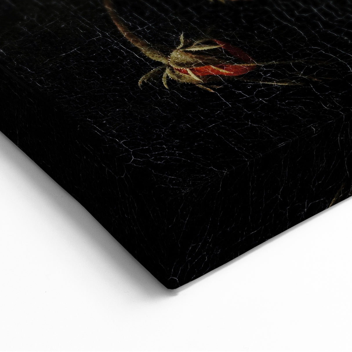 Dark Moody Wall Art - Timeless Floral Arrangement for Dramatic Decor