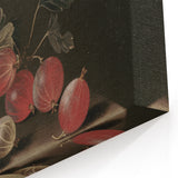 Moody Interior Art: Dark Gooseberry Still Life Print for Home Decor