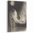 Mysterious Gothic Figure - Dark Gothic Art Canvas | Vintage Gothic Print