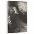 Medieval Gothic Canvas - Mysterious Dark Decor Style Wall Art