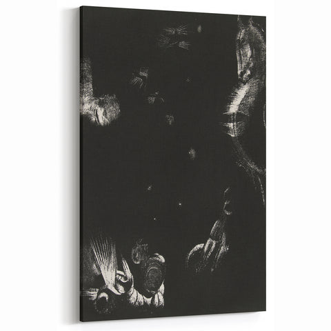 Dark Decor Style - Celestial Gothic Art Print on Canvas