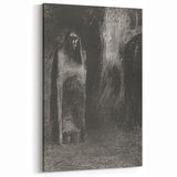 Vintage Gothic Prints - Mysterious Medieval Gothic Canvas Wall Art