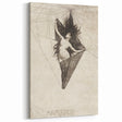 Gothic Artworks - Arachne Illustration Dark Medieval Gothic Canvas Print