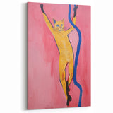 Playful Electric Cat Art – Abstract Electric Wall Canvas Decor