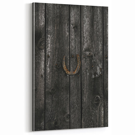 Rustic Horseshoe Wall Art for Farmhouse and Vintage-Inspired Decor