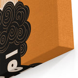 Playful Electric Pop Art Canvas - Modern Abstract Wall Art Decor