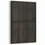 Minimalist Electric Line Art Canvas - Modern Monochrome Wall Decor