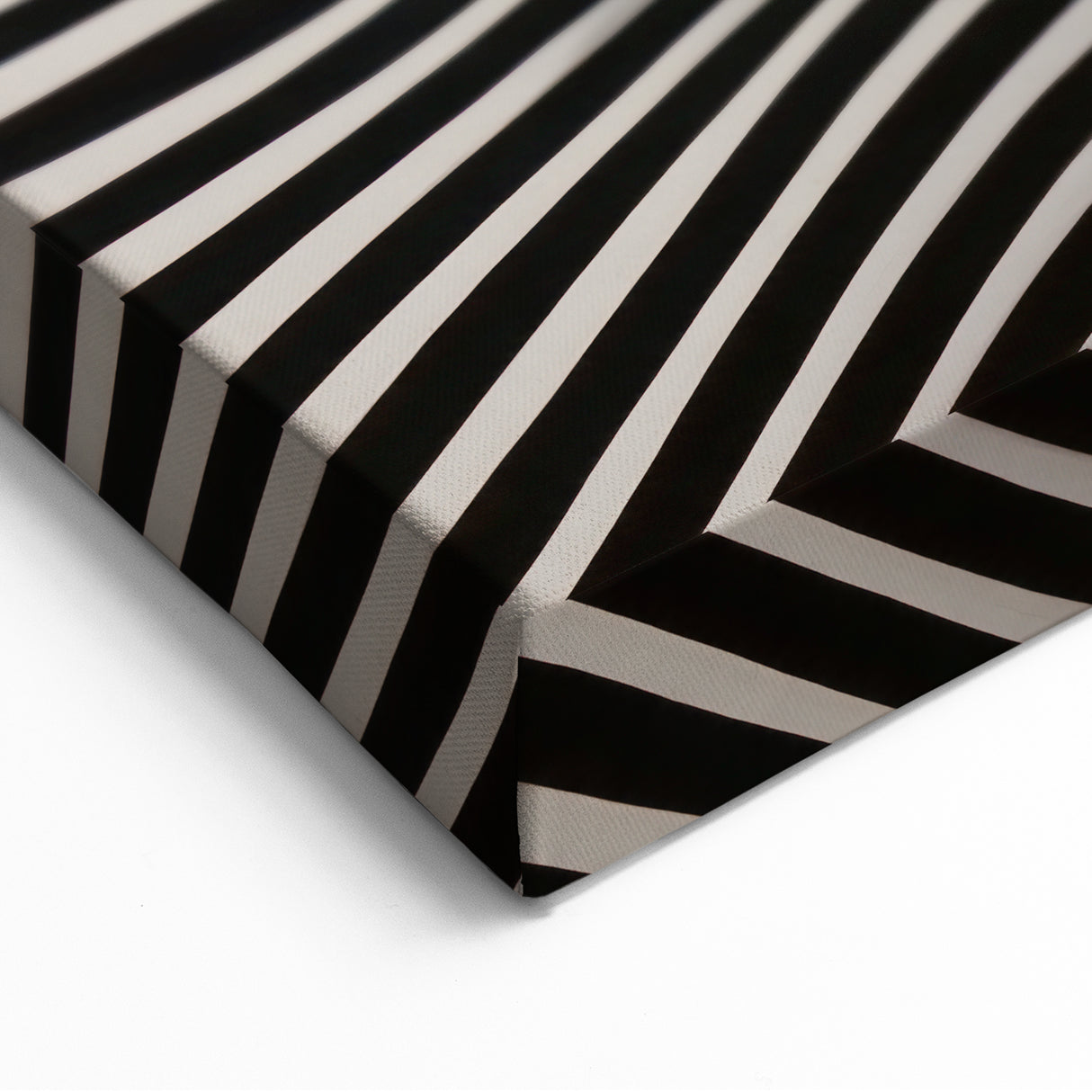 Modern Electric Wall Art - Abstract Black and White Electric Canvas