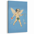 Electric Angel Art - Vibrant Modern Electric Decor - Blue Abstract Print