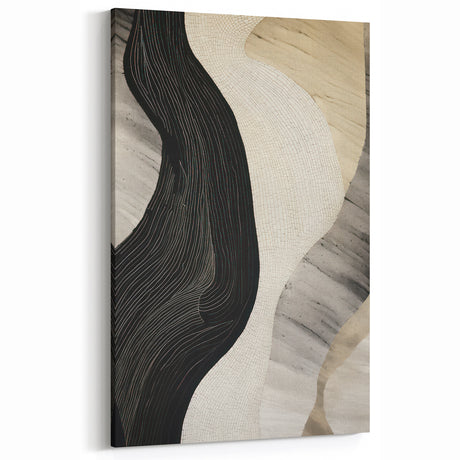 Modern Electric Art Canvas: Abstract Electric Design for Wall Decor