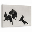 Gothic Artworks - Dark Decor Style Raven Silhouettes for Gothic Wall Art