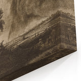 Dark Decor Style - Gothic Stormy Landscape Canvas for Gothic Wall Art