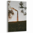 Industrial Smokestack Wall Art – Rustic Environmental Decor