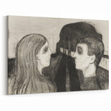 Gothic Artworks - Haunting Figures Canvas for Dark Decor Style