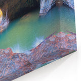 Zion Panoramic Art – The Subway Zion Canyon Scenic Photography