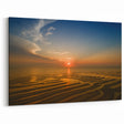 Massachusetts Coastal Art - Cape Cod Sunset Tidal Sand Wall Decor