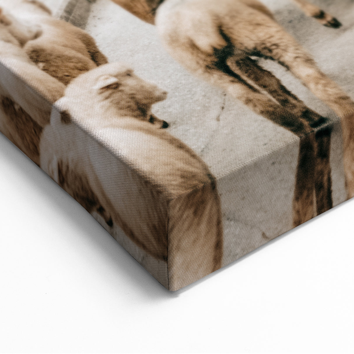 Mountain Sheep Herd Wall Art – Rustic Farmhouse Country Decor Print
