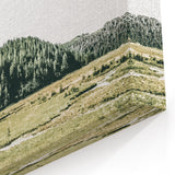 Mountain Valley Wall Art – Rustic Farmhouse Nature-Inspired Decor Print