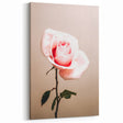 Pink Rose Wall Art – Rustic Farmhouse Elegant Nature-Inspired Decor Print