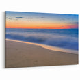 Nantucket Beach Prints – Tranquil Ocean Waves Sunset Coastal Canvas Art