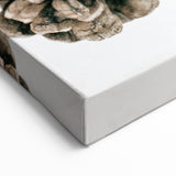 Rustic Farmhouse Wall Art - Pine Cone and Natural Branches Print