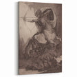 Centaur Archer Gothic Print - Dark Mythological Wall Art Decor