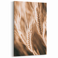Farmhouse Wall Art - Close-Up Wheat Design for Rustic Country Decor