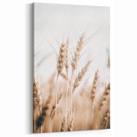 Farmhouse Wall Art - Wheat Stalks for Rustic Country Style Decor